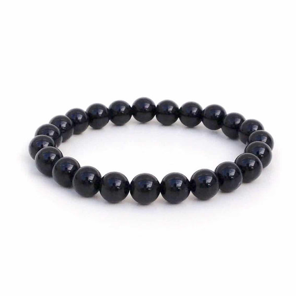 TCC™ Natural Black Tourmaline Negativity Protection And Attract Goodluck Charm Bracelet